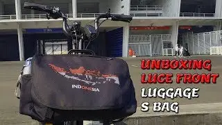 Unboxing LUCE Front Luggage S Bag Indonesia | Tas Sepeda Lipat Murah Berkualitas
