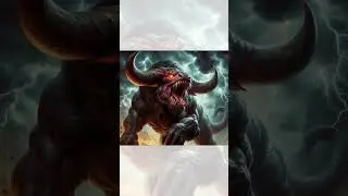 Incredible Animal Fusion: Carnotaurus and Bull Hybrid #shorts #short