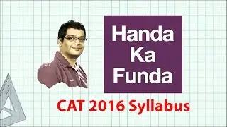 CAT Exam - Complete Syllabus and Paper Pattern
