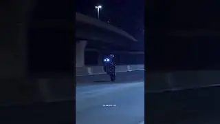 Night Wheelies 🌙 (Song : VVV) #edit #wheelie #bike