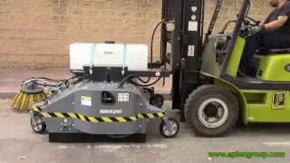 Barredora Industrial serie M - carretilla elevadora - www.aplecgroup.com