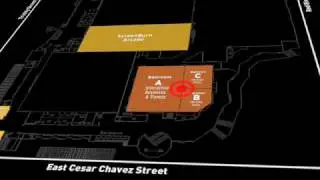 Virtual tour of SXSW Interactive programming locations
