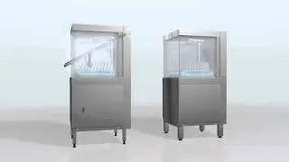 Hobart Pass Through Dishwasher - 4 sided hood