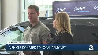 Vehicle donated to local Army vet