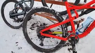 Rockrider Winter bikes AM100S XC100S