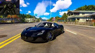 TEST REALISTICO: Maserati MC20 Cielo 630CV (2023) | The Crew Motorfest Thrustmaster T300 Ferrari 599