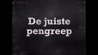 Hoe houd ik mijn potlood vast? Zo!