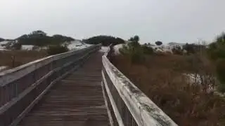 Topsail Hill State Park on 30A Blue Walking Trail
