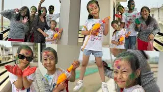 Aanie ko HOLI Special 🥰| ko ko bhetbhayo 😱| HOLI Vlog PART 1 | Hamro Sansar