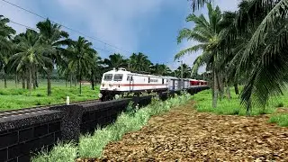 22476 coimabatore- hisar ac superfast express [ game name train simulator classic