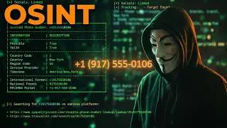 How to Track a Phone Number with Kali Linux in Seconds – Ethical Hacking Demo