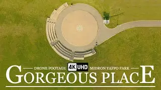 Midron Yaffo Park Tel Aviv. Drone footage 4K 60 fps ND32. DJI Mini 3 Pro ND32.