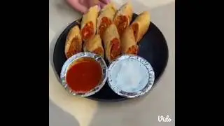Crispy Spring Roll Making #spring roll #indian food #shorts