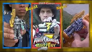 Power, Courage & Wisdom 2/6 (Power Rangers Dino Fury) *MWP Canon / Boost Keys & Dino Knight Mode*