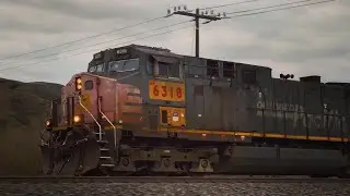 UP 6318 leading the MEWWC through San Timoteo 12/24/25