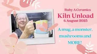Kiln Opening - A Mug, a Monster, Mushrooms and More! All glaze combos shared