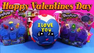 SHOPKINS Season Giant Play Doh Surprise Candy Kisses - Surprise Egg and Toy Collector SETC