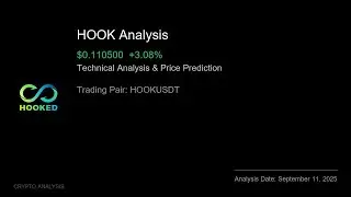 HOOK (HOOKUSDT) Technical Analysis - Price Prediction & Buy or Sell September 11, 2025