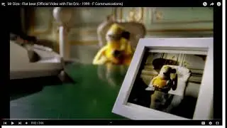 Mr Oizo   Flat beat Official Video with Flat Eric   1999   F Communications Ft  Jonas Jessen   Made