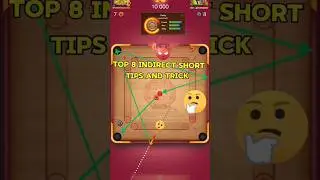 carrom pool indirect shot trick🤔🤔🤔#shorts#carrompool#trickshots #carrom#shortsfeed#trending #viral