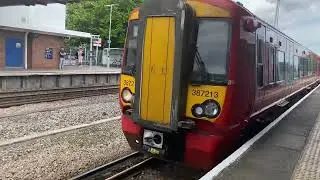 Gatwick express class 387 No. 387213 arriving into Havant #train #trainspotting #havant #class387 