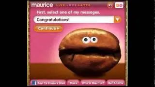 Dunkin Donuts Maurice the Coffee Bean