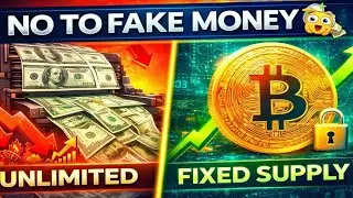 🎯 Say NO to Fake Paper Money 😱💸 | Why Bitcoin Has a Fixed Supply & Fiat Doesn&rsquo;t 📉 vs 📈