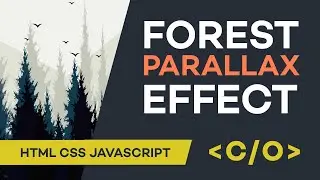 Awesome PARALLAX EFFECT ON SCROLL. Parallax animation tutorial HTML CSS JAVASCRIPT. Clean Code Only