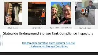 December 6 UST Webinar on Release Detection Operability Testing