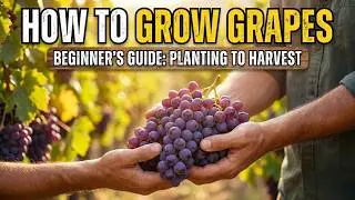 Growing Grapes Step-by-Step Guide | California's Inspiration Grape Farm | Double B Farm 
