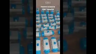 Pneumatic Actuators for Valve automation #actuators #valveautomation  #valves #automation