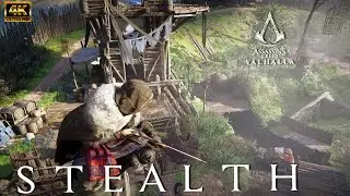 Assassin's Creed Valhalla  - Stealth Assassin - PS5 Gameplay [4K 60FPS]