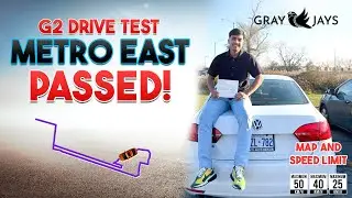 Real Road Test | Driving Exam | G2 Test | Drive Test Centre Metro East | Ontario |