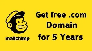 MailChimp free domain offer for 5 years | Expires 31 may 2020