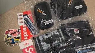 SUPREME SS25 WEEK 1 CAMERA BAG, MINI MESSENGER BAG, RECEIVER, DAMIEN HIRST TEE UNBOXING/REVIEW