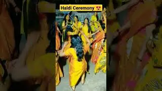 Haldi Ceremony Dance #shorts #youtubeshorts #viral #youtube #shortvideo #haldiceremony #haldi #dance