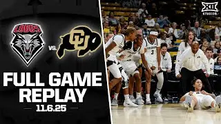 New Mexico vs. Colorado Full Game Replay (11.6.25) | 2025-26 Big 12 Women's Basketball