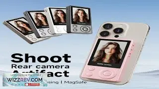 Vlog Selfie Monitor Screen Vlog Magnetic Video Recording for iPhone & Android