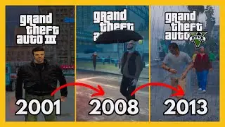 Rain Evolution in GTA (2001-2023)