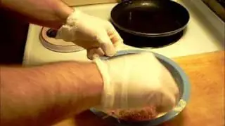 BATTERED BURGER (buffalo style)