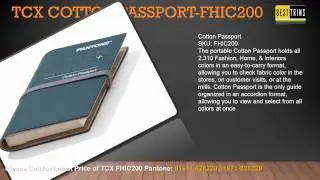 TCX Pantone Cotton Passport Bangladesh