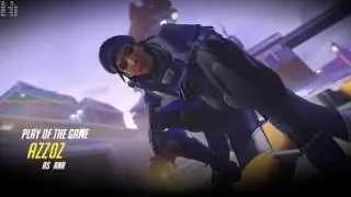 Overwatch - 4-Kill Play of the Game as Ana!