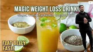 Drink This Every Morning to Lose Belly Fat Naturally | Homemade Magical Drink 