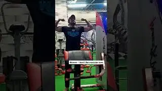Women - i don't like muscular men || Also Women 😂😆 || Motivations Gym Status || #ytshorts #trending