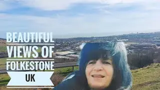 Walking to these beautiful hills in Folkestone UK