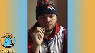 Dude Swallows Joint and Blows Smoke | High People Doing Things Clips