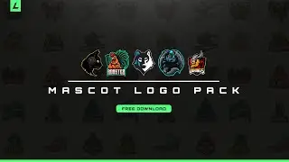 FREE Mascot Logo Pack - Tutorial Included!
