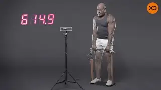 How the X3 Bar lets you lift massive loads, such as a 614 lb deadlift & a 557 lb chest press