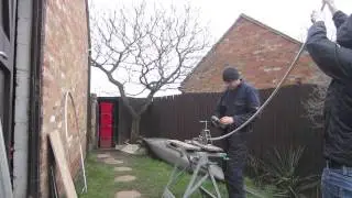 DIY RIng Roller Paramotor Prop Cage