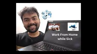 Work From Home When You&rsquo;re Sick 🤒 | Real Corporate Life Vlog | AdyxLife